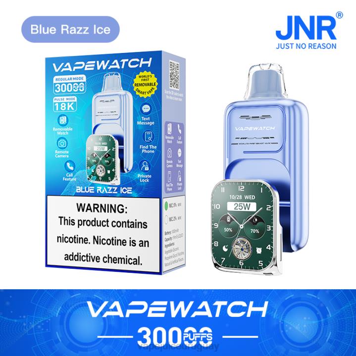 TXJ4F11 hielo azul fume Vape Uruguay -JNR reloj vapeador