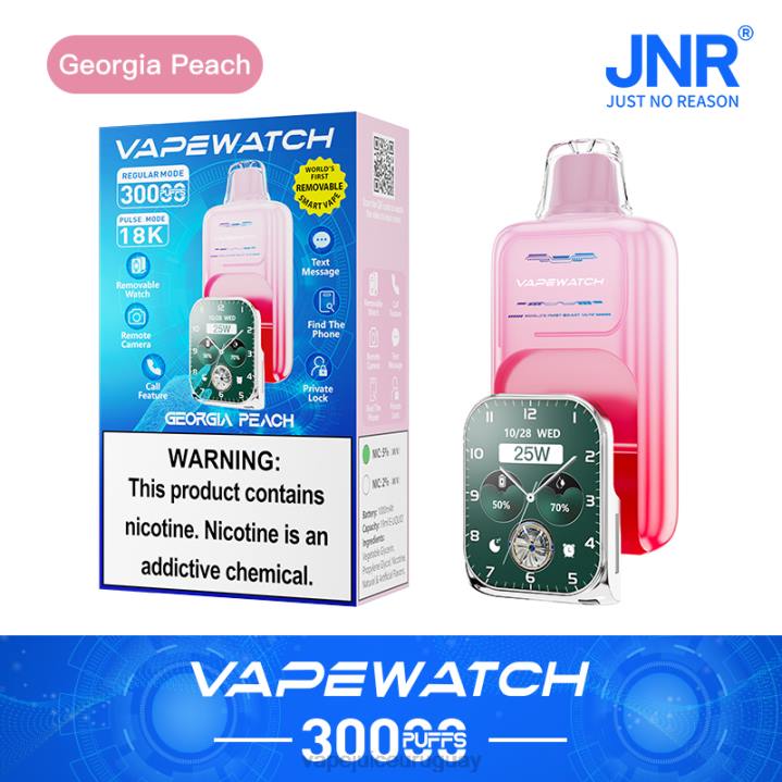 TXJ4F3 melocotón de georgia Vape recargable -JNR reloj vapeador