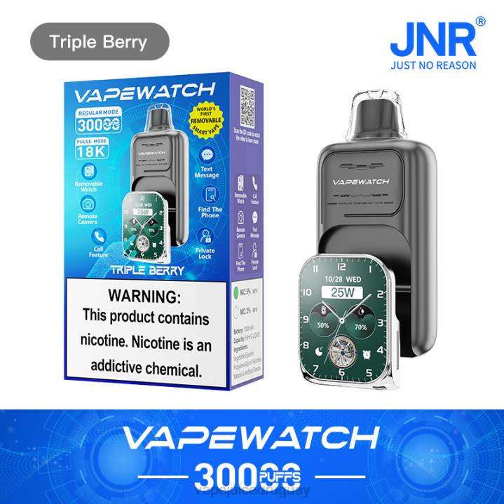 TXJ4F6 triple baya fume Vape Uruguay -JNR reloj vapeador