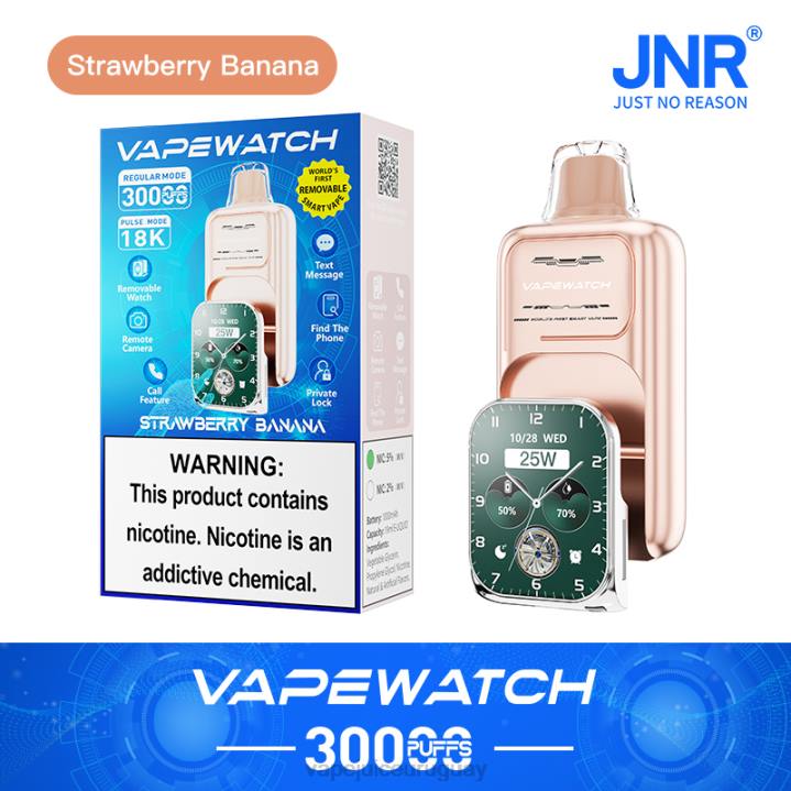 TXJ4F7 plátano fresa Vape desechable Uruguay -JNR reloj vapeador