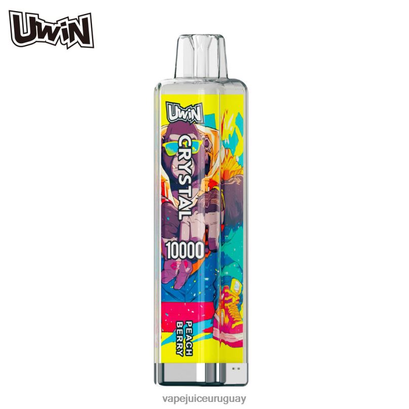 Vape Desechable Uruguay baya de durazno | UWIN CRYSTAL 10000 vaporizadores desechables 8446X12