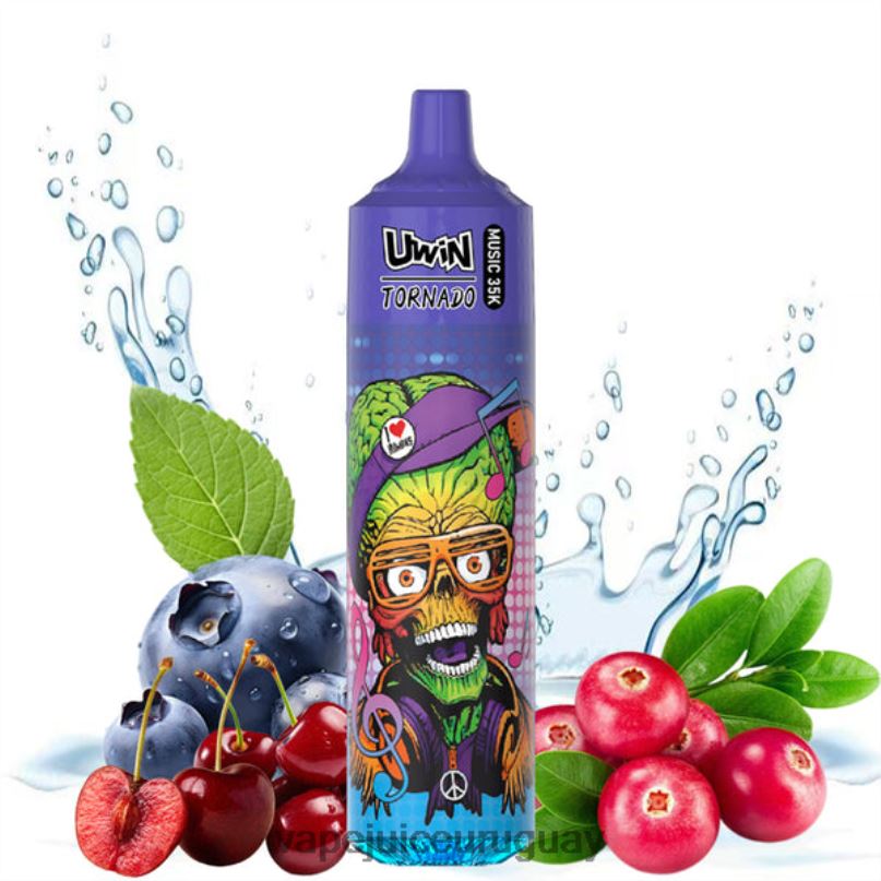 Vape Recargable arándano cereza arándano | UWIN CRYSTAL vaporizador desechable 35k 8446X26