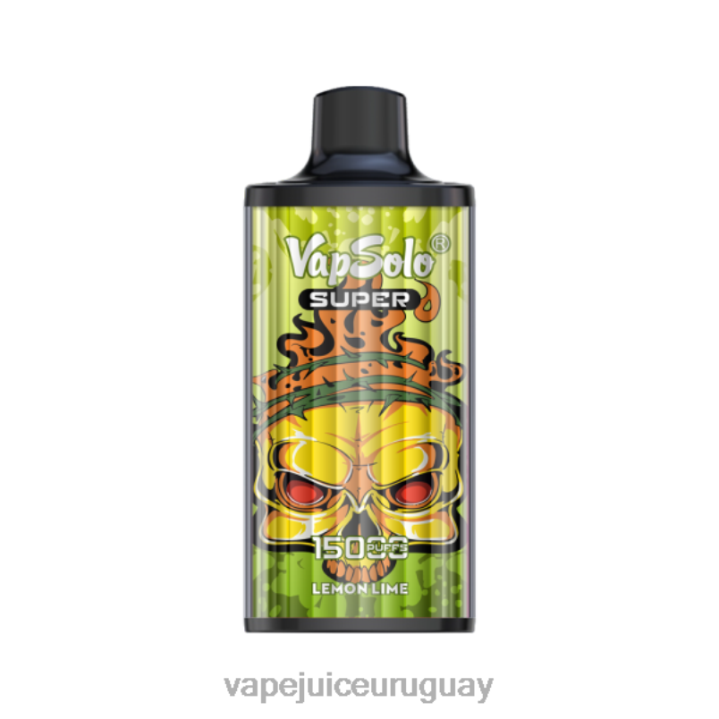 Vapsolo SUPER vaporizador desechable lima limon DNFDX130 Vape UY