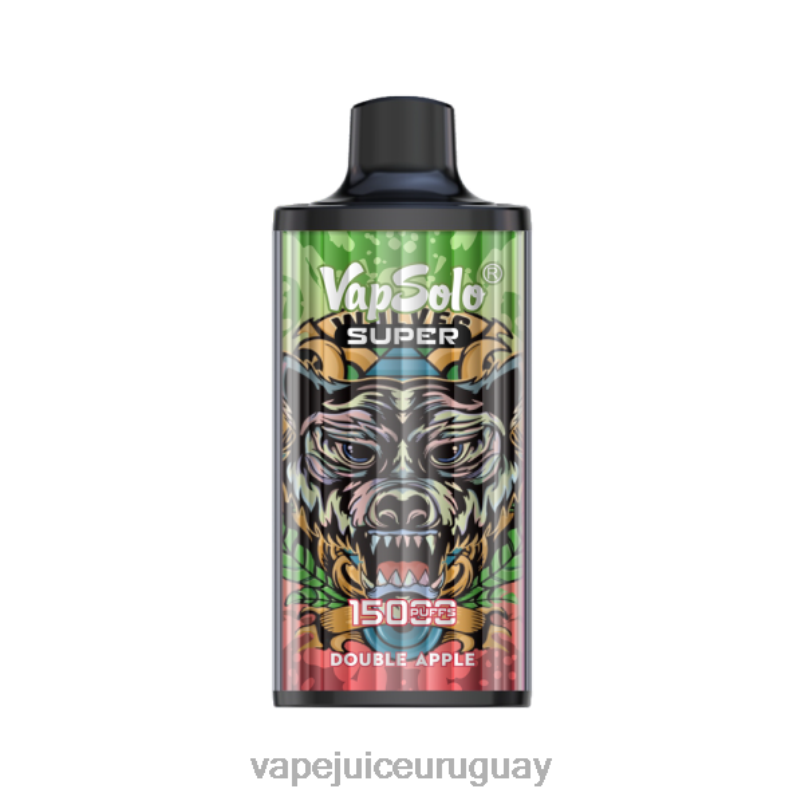 Vapsolo SUPER vaporizador desechable manzana doble DNFDX129 Fume Vape Uruguay