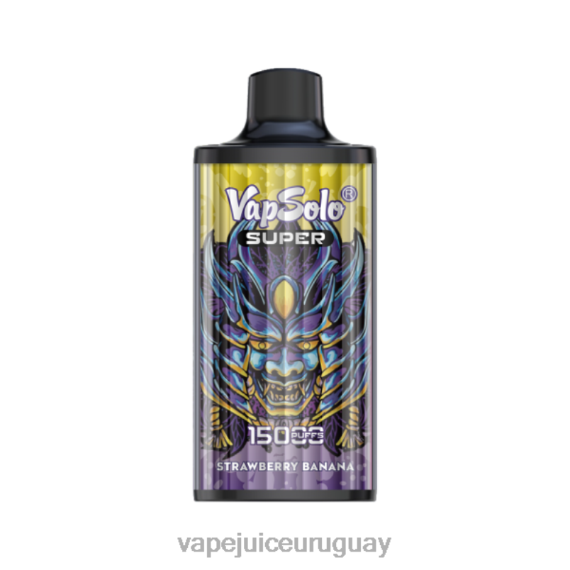 Vapsolo SUPER vaporizador desechable plátano fresa DNFDX134 Fume Vape Uruguay