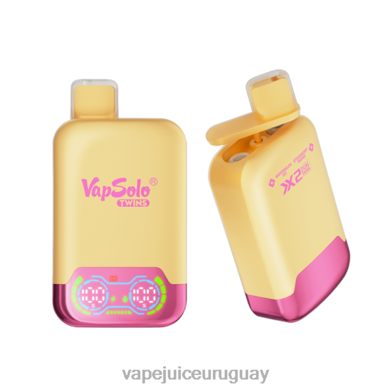 Vapsolo TWINS vaporizador desechable helado de sandía y mango de fresa DNFDX147 Vape Recargable