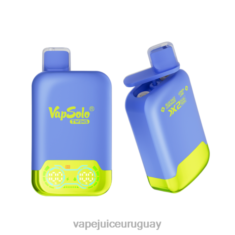 Vapsolo TWINS vaporizador desechable limonada blue razz y lima limón DNFDX138 Vape Desechable Uruguay