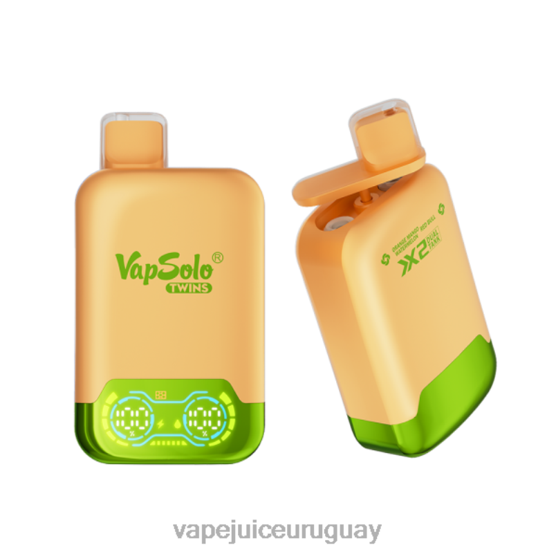 Vapsolo TWINS vaporizador desechable sandía mango naranja y red bull DNFDX142 Vape Recargable