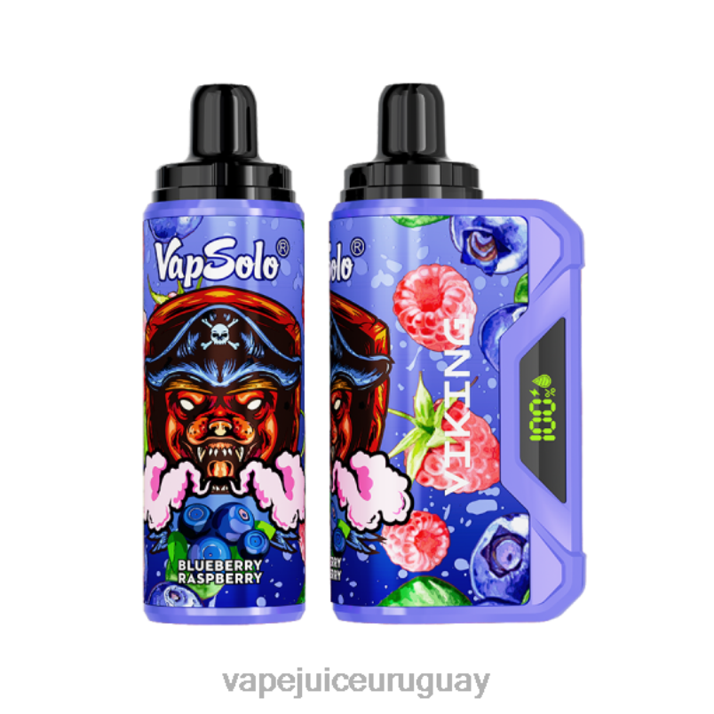 Vapsolo VIKING vaporizador desechable frambuesa arándano DNFDX150 Vape UY