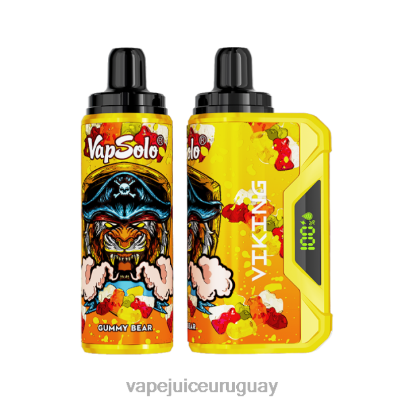 Vapsolo VIKING vaporizador desechable osito de goma DNFDX151 Vape Uruguay