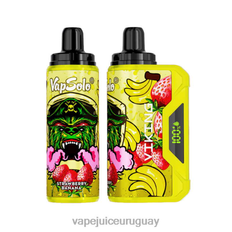 Vapsolo VIKING vaporizador desechable plátano fresa DNFDX155 Vape UY