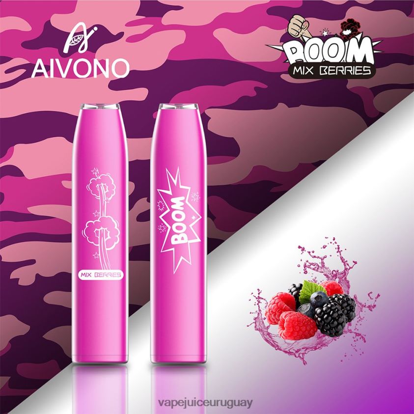 Aivono AIM BOOM 600 bayas mixtas - D620ZZ361 Vape Uruguay