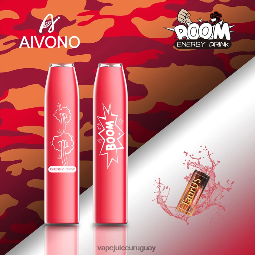 Aivono AIM BOOM 600 bebida energética - D620ZZ358 Vape Uruguay