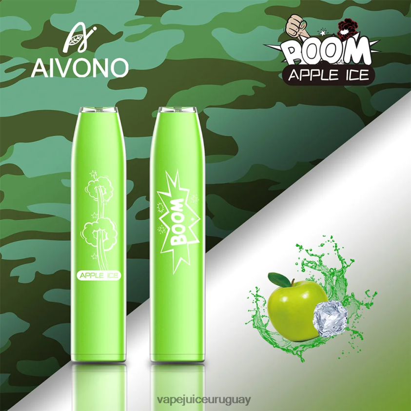 Aivono AIM BOOM 600 hielo de manzana - D620ZZ354 Vape Desechable Uruguay