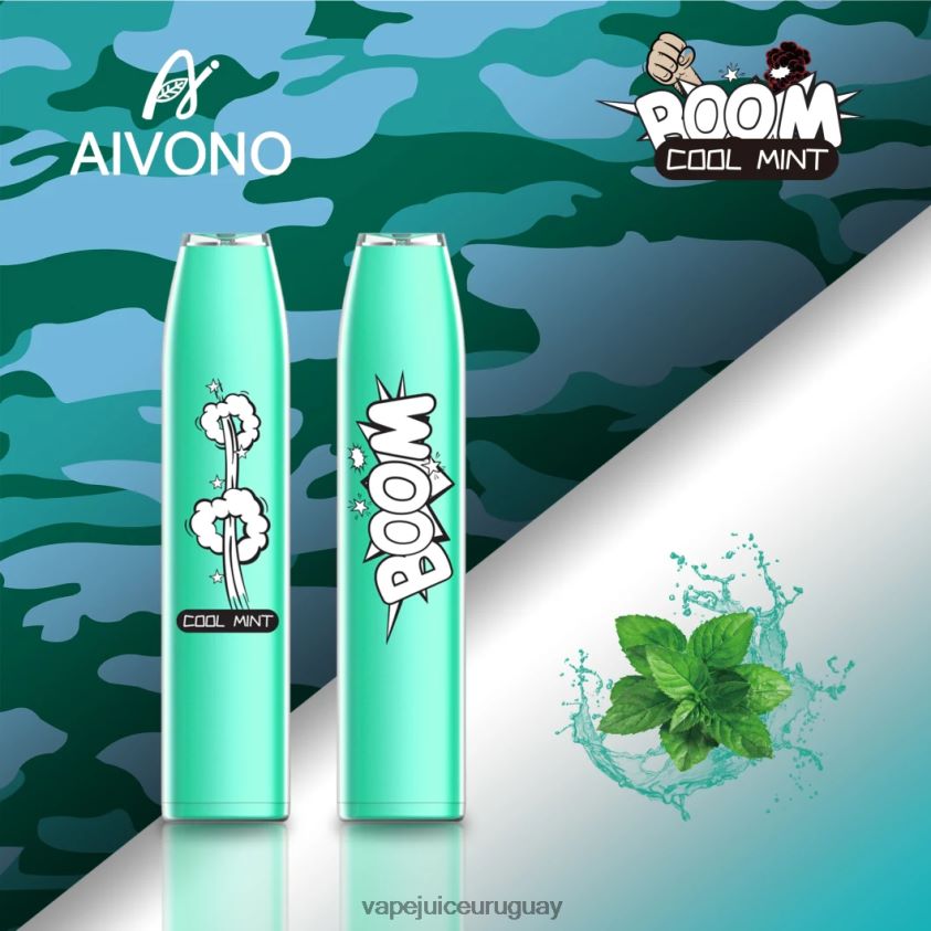 Aivono AIM BOOM 600 menta fresca - D620ZZ357 Vape Desechable Uruguay