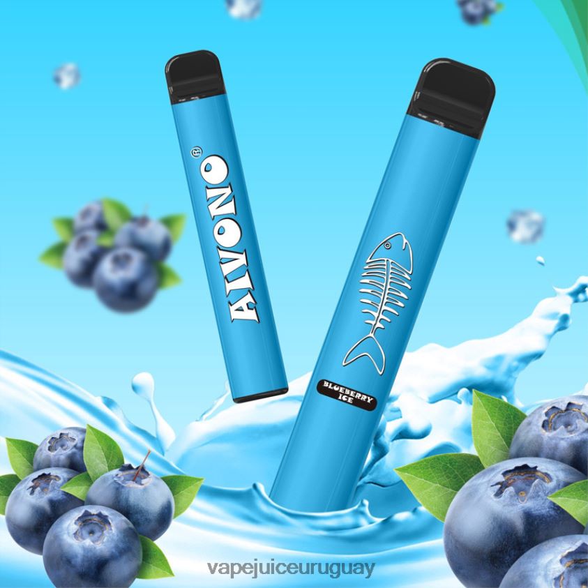 Aivono AIM FISHBONE 600 hielo de arándanos - D620ZZ279 Vape Desechable Uruguay