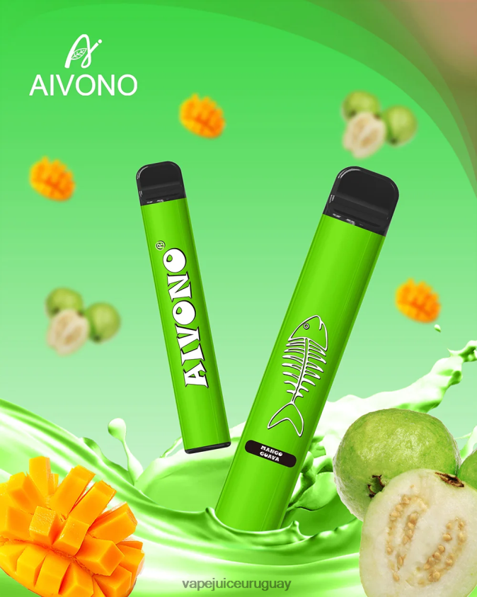 Aivono AIM FISHBONE 600 mango guayaba - D620ZZ283 Vape Uruguay