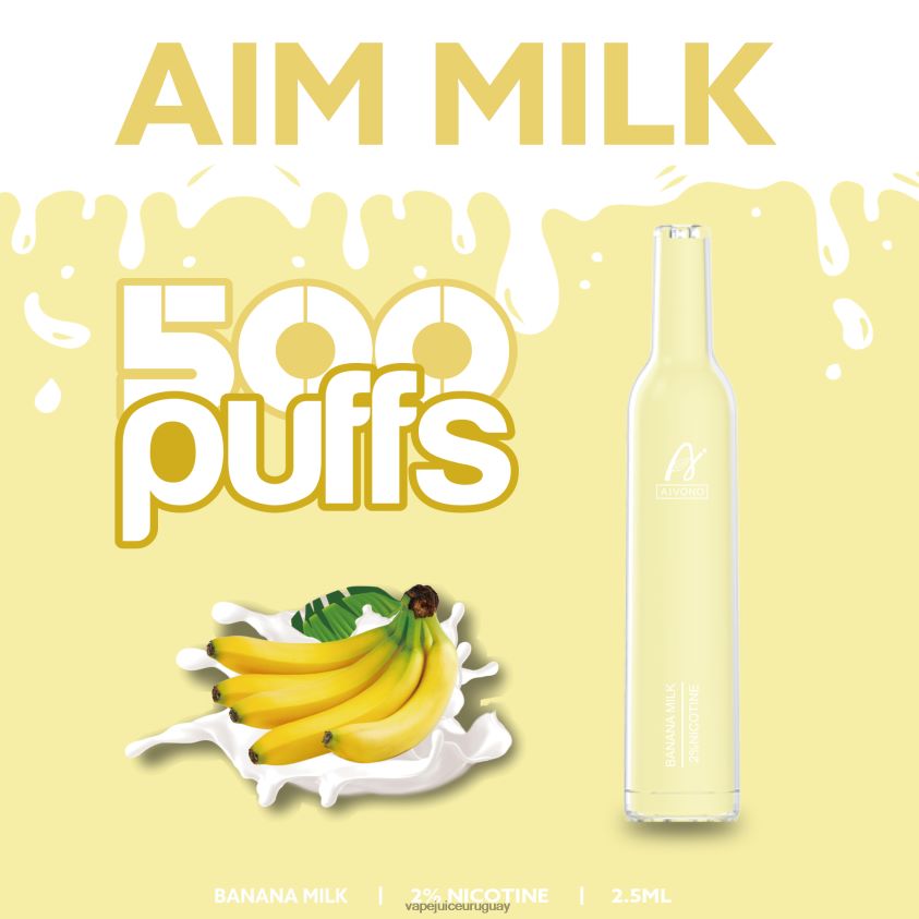 Aivono AIM MILK 500 leche de plátano - D620ZZ275 Vape Recargable