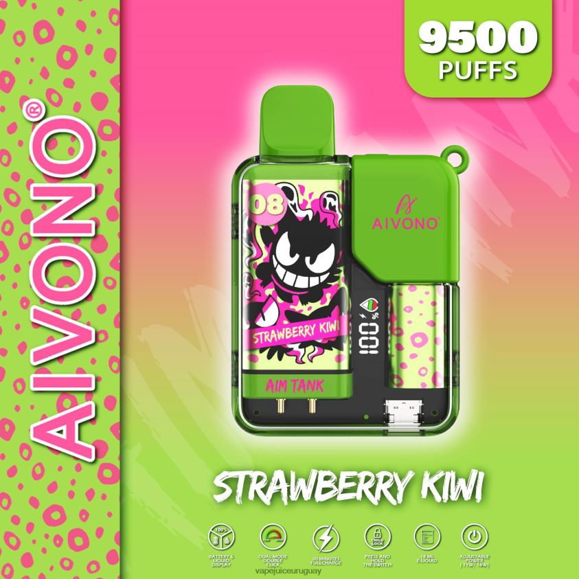 Aivono AIM TANK 9500 kiwi fresa - D620ZZ47 Vape Recargable