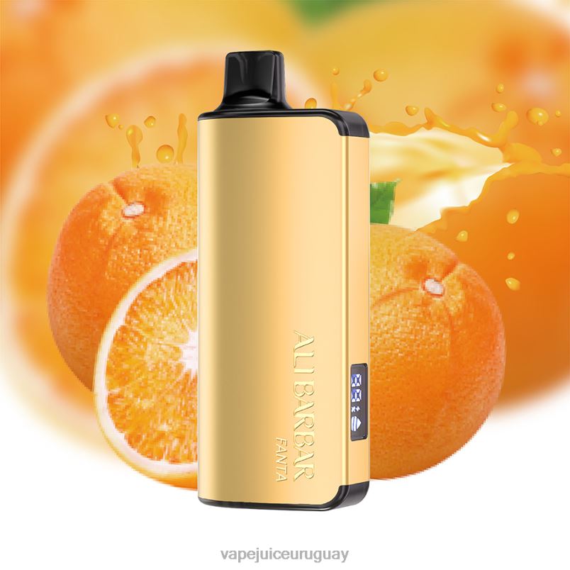 Alibarbar Ingot 9000 vaporizadores desechables atardecer california DNFDX16 Vape Uruguay