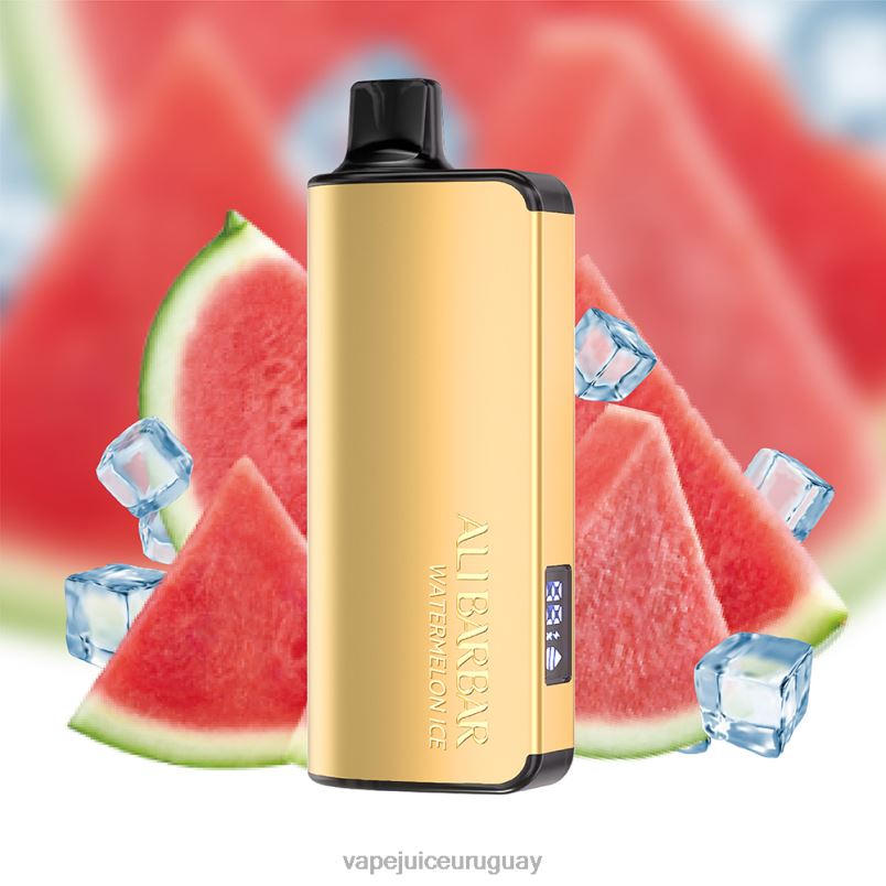 Alibarbar Ingot 9000 vaporizadores desechables hielo de sandia DNFDX26 Vape Uruguay