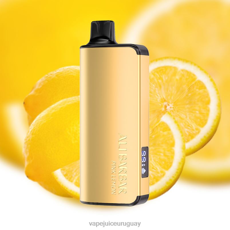 Alibarbar Ingot 9000 vaporizadores desechables limon rosa DNFDX23 Vape Desechable Uruguay