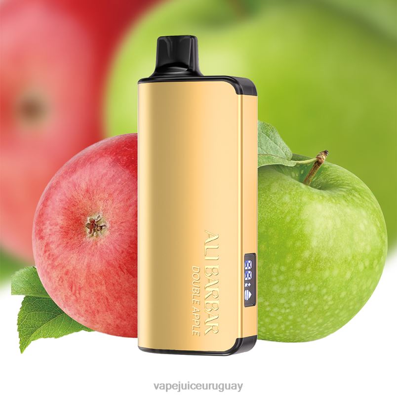 Alibarbar Ingot 9000 vaporizadores desechables manzana doble DNFDX28 Vape Desechable Uruguay