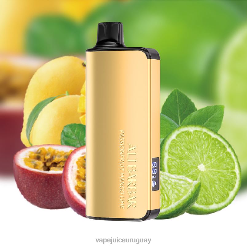 Alibarbar Ingot 9000 vaporizadores desechables maracuyá mango lima DNFDX22 Vape Recargable