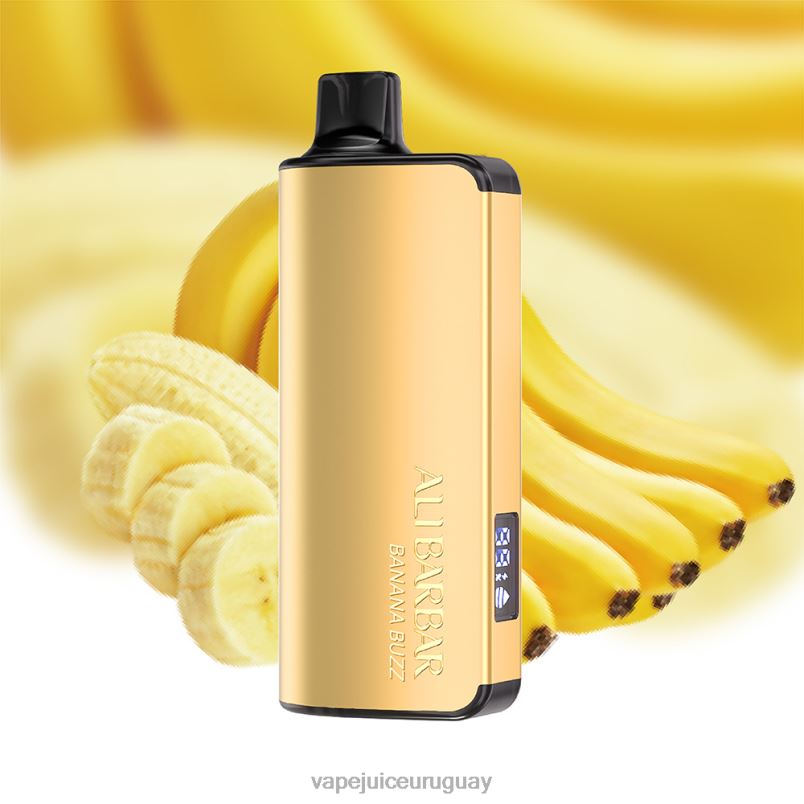Alibarbar Ingot 9000 vaporizadores desechables zumbido de plátano DNFDX27 Vape Recargable