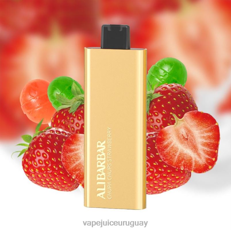 Alibarbar Pandora 7000 vaporizadores desechables chupa chups fresa DNFDX53 Vape Desechable Uruguay