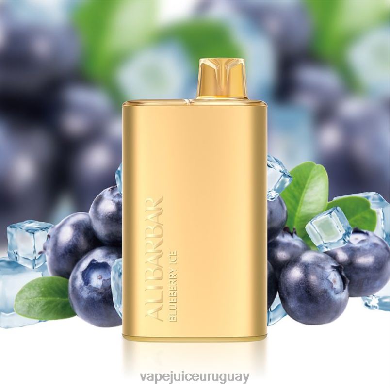 Alibarbar Rich 8000 vaporizadores desechables hielo de arándanos DNFDX3 Vape Desechable Uruguay