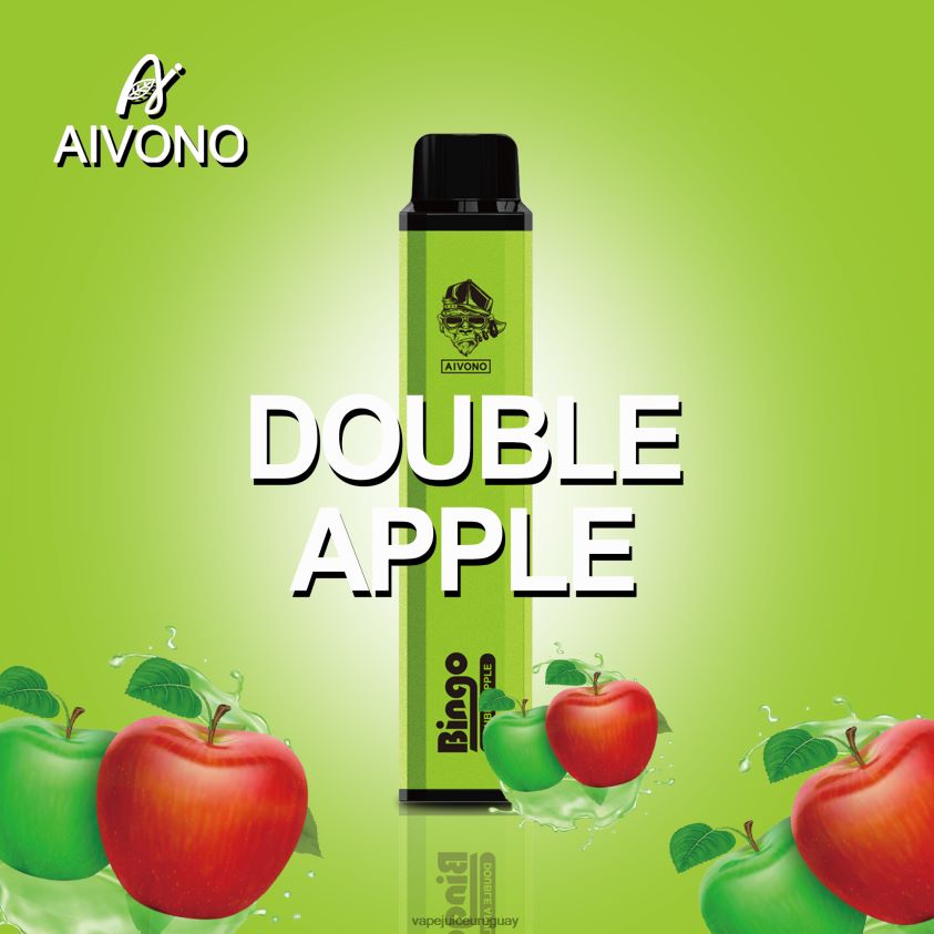 Aivono AIM BINGO 4000 manzana doble - D620ZZ138 Vape Desechable Uruguay