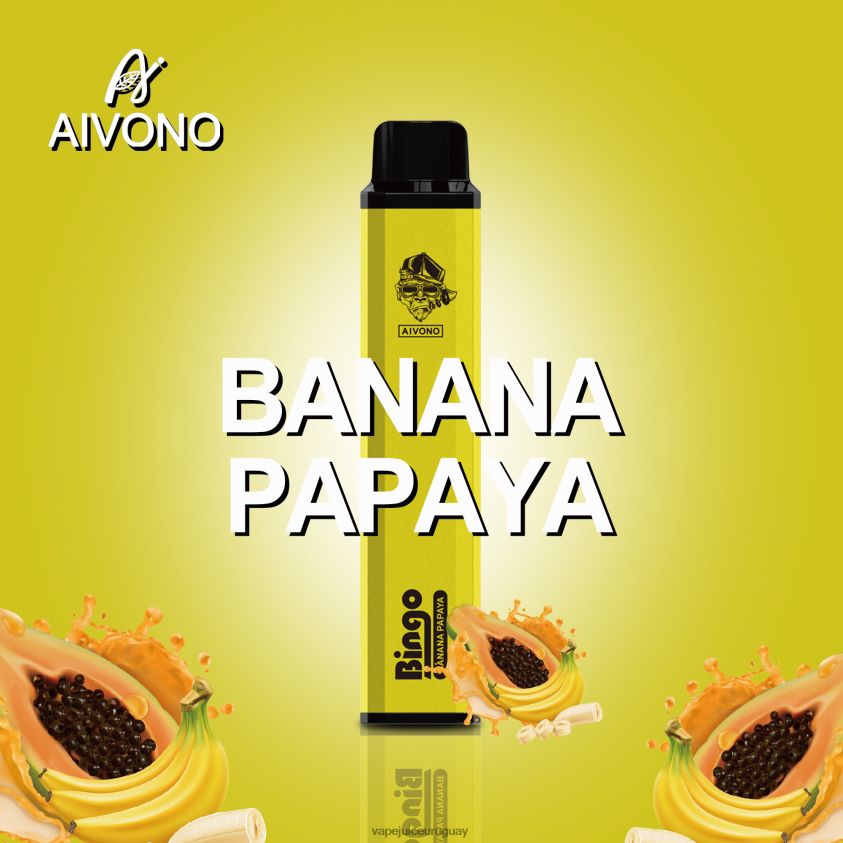 Aivono AIM BINGO 4000 plátano papaya - D620ZZ137 Vape Recargable