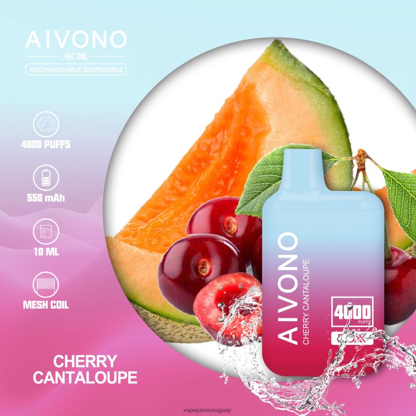 Aivono AIM BOXX 4000 melón cereza - D620ZZ223 Vape Uruguay