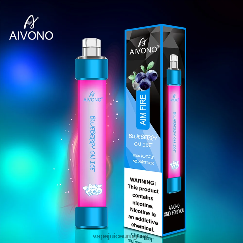 Aivono AIM FIRE 1000 arándano en hielo - D620ZZ326 Vape Recargable