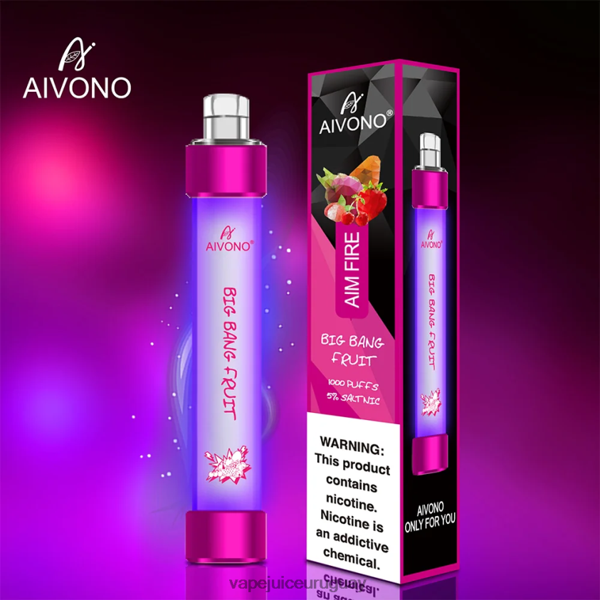 Aivono AIM FIRE 1000 fruta del big bang - D620ZZ325 Vape Uruguay