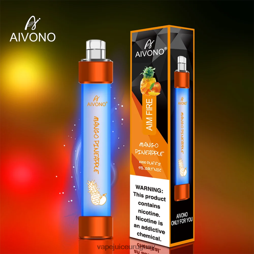 Aivono AIM FIRE 1000 mango piña - D620ZZ331 Vape Uruguay