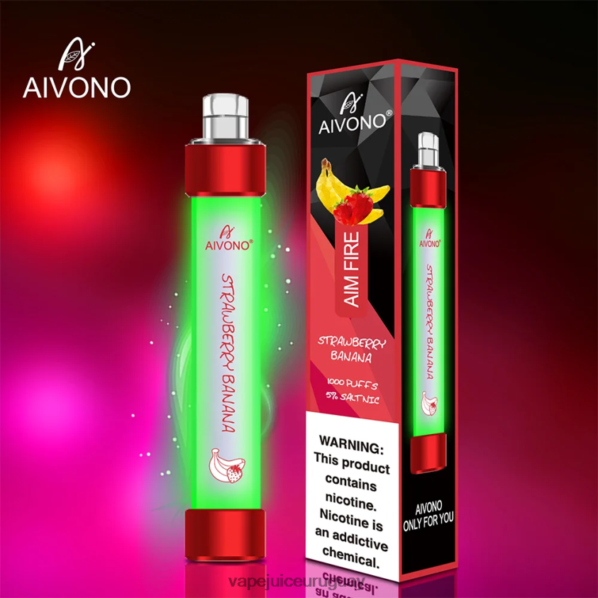 Aivono AIM FIRE 1000 plátano fresa - D620ZZ332 Vape Recargable