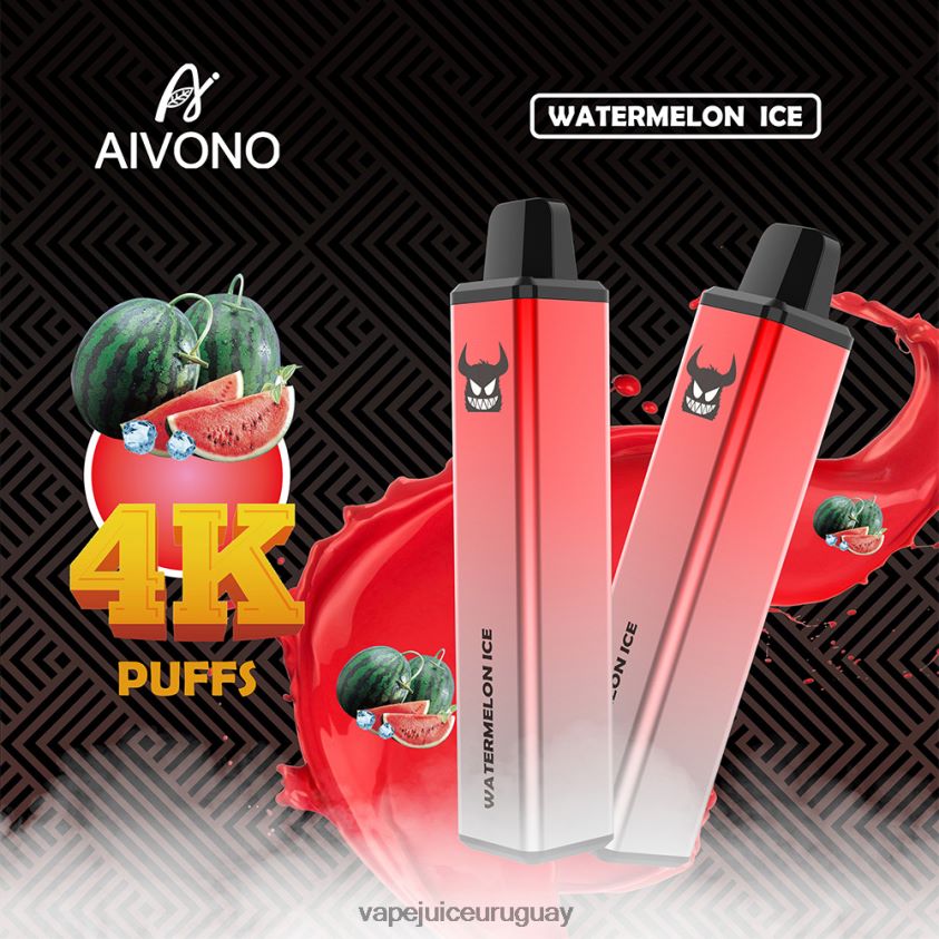 Aivono AIM FREAK 4000 hielo de sandia - D620ZZ253 Vape Uruguay