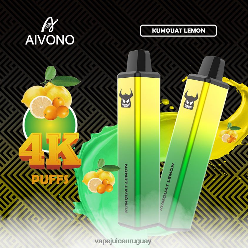 Aivono AIM FREAK 4000 limón naranja - D620ZZ256 Vape Uruguay