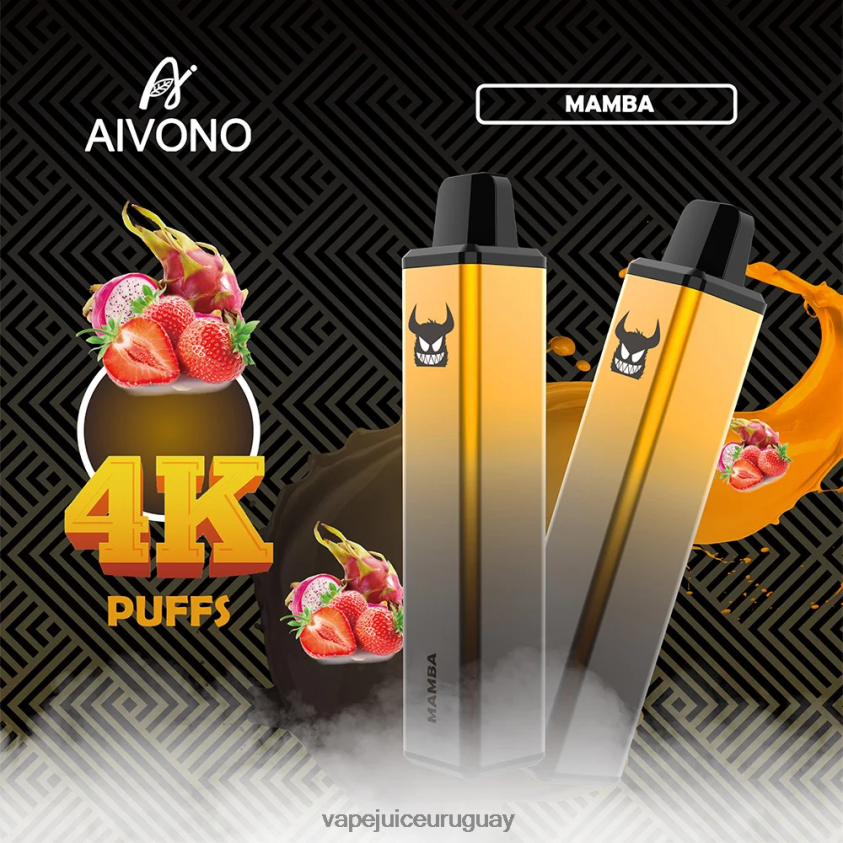 Aivono AIM FREAK 4000 manba - D620ZZ252 Vape Desechable Uruguay