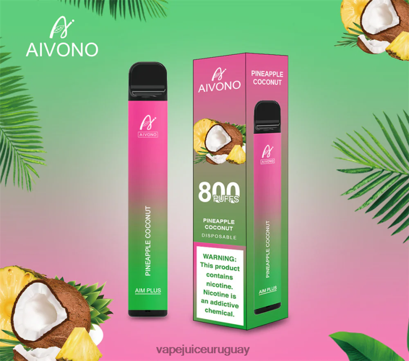 Aivono AIM PLUS 800 coco piña - D620ZZ200 Vape Recargable