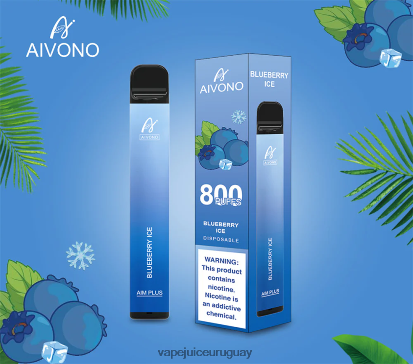 Aivono AIM PLUS 800 hielo de arándanos - D620ZZ175 Vape Uruguay