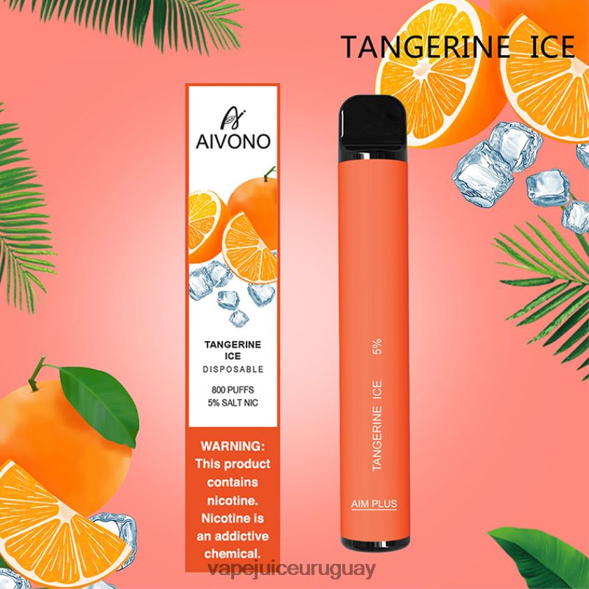 Aivono AIM PLUS 800 hielo de mandarina - D620ZZ197 Vape Recargable