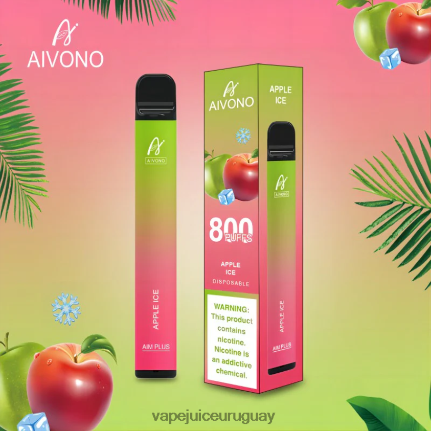 Aivono AIM PLUS 800 hielo de manzana - D620ZZ170 Vape Recargable