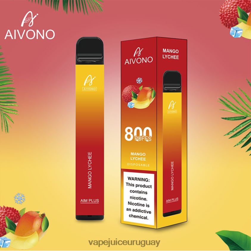 Aivono AIM PLUS 800 lichi de mango - D620ZZ185 Vape Recargable