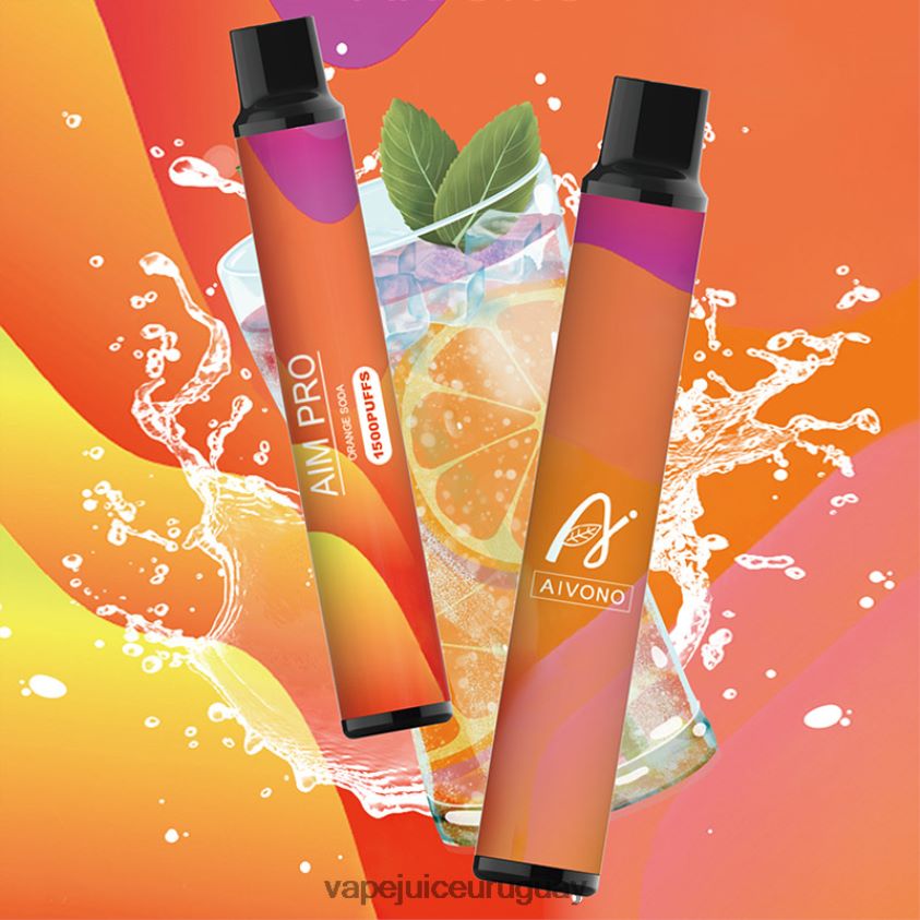Aivono AIM PRO 1500 refresco de naranja - D620ZZ165 Vape Desechable Uruguay