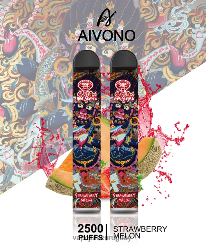 Aivono AIM SNAKE 2500 melón fresa - D620ZZ320 Vape Recargable