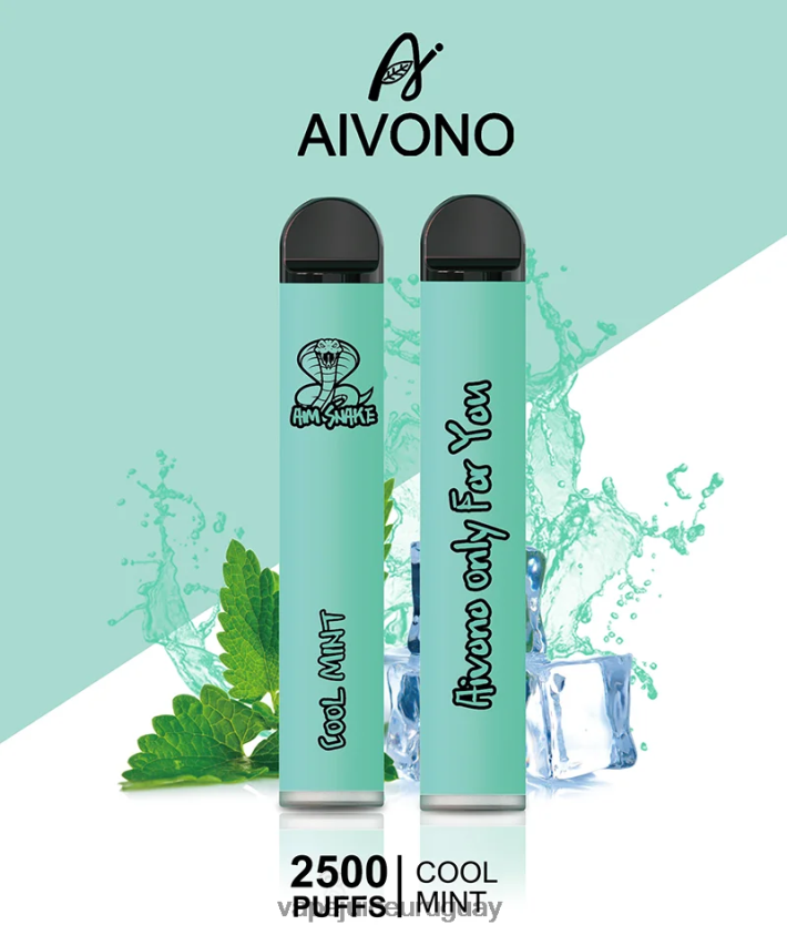 Aivono AIM SNAKE 2500 menta fresca - D620ZZ302 Vape Recargable