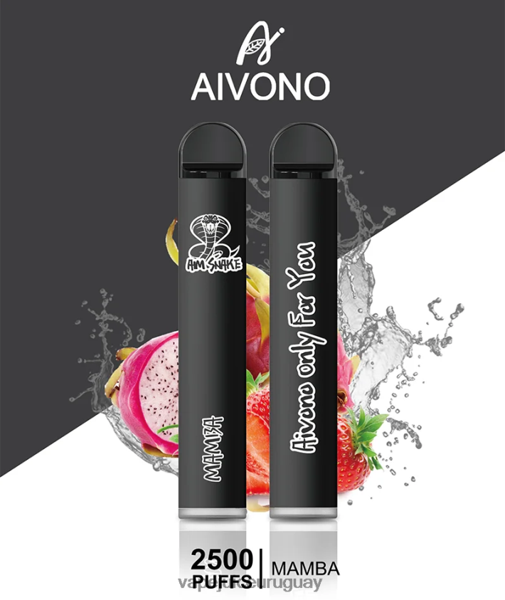 Aivono AIM SNAKE 2500 tipo de serpiente venenosa - D620ZZ309 Vape Desechable Uruguay